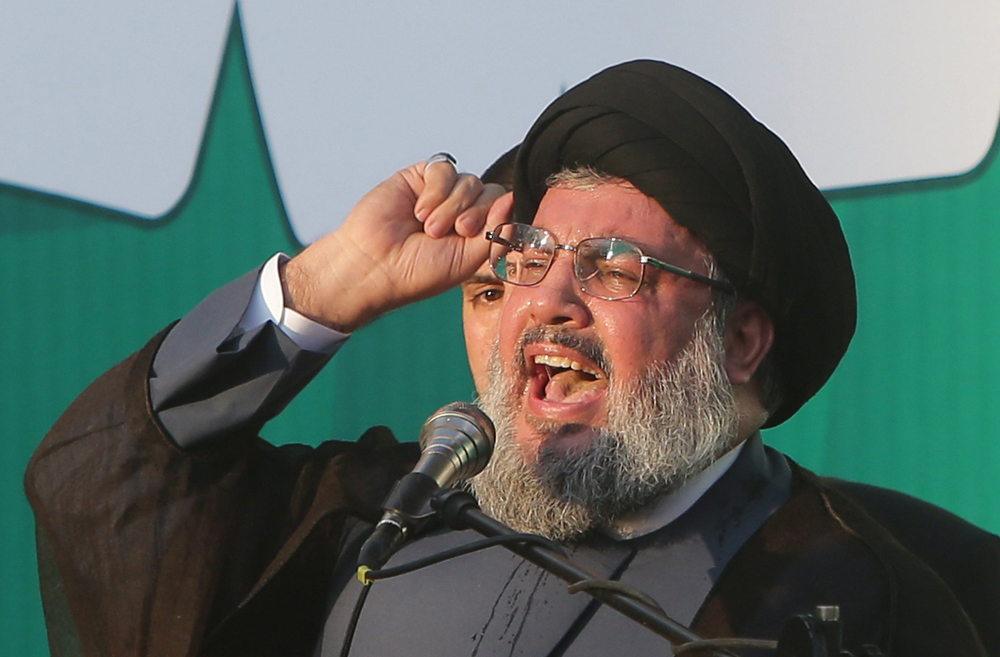 Hassan Nasrallah, Secretário Geral do Hezbollah. (AFP) Hassan Nasrallah