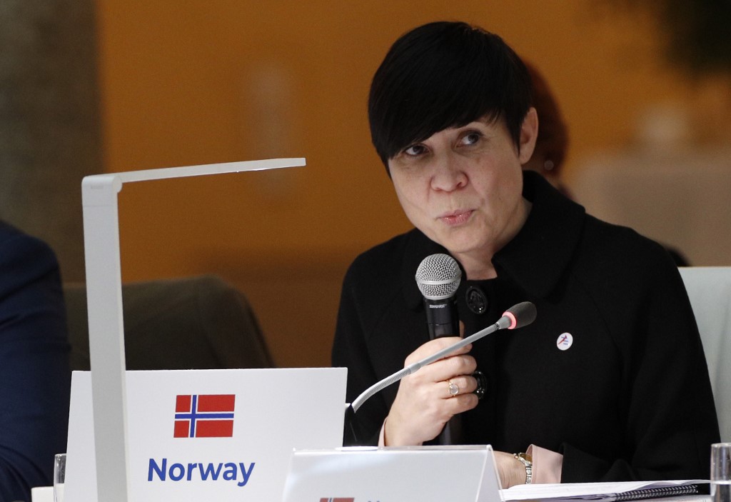 Eriksen Søreide Noruega