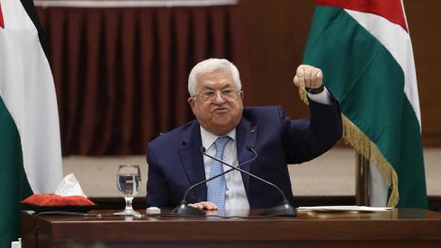 El presidente palestino, Mahmoud Abbas, durante una reunión de prensa la semana pasada, donde declaró anulados todos los acuerdos con Israel y Estados Unidos. 