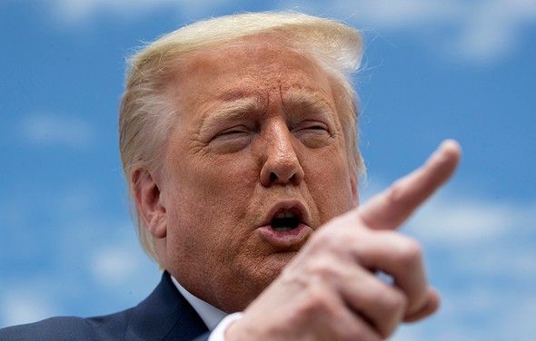 El presidente de Estados Unidos, Donald Trump, ha dañado a Israel con su declaración apresurada. (AP) El presidente de Estados Unidos, Donald Trump.