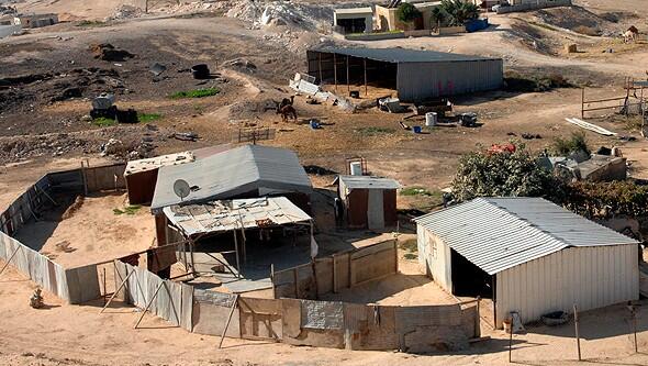 Ciudad beduina en el sur de Israel. 