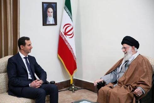El líder supremo iraní, Alí Jamenei, y el presidente de Siria, Bashar al-Assad.