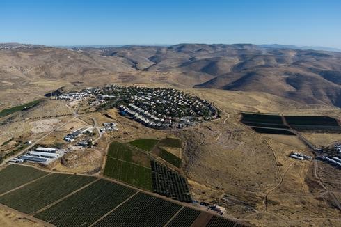 Asentamiento Kochav Hashachar en Cisjordania.