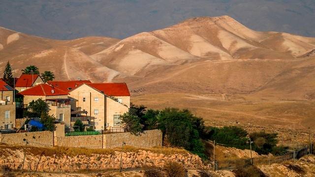 Asentamiento Maale Adumim, en Cisjordania.