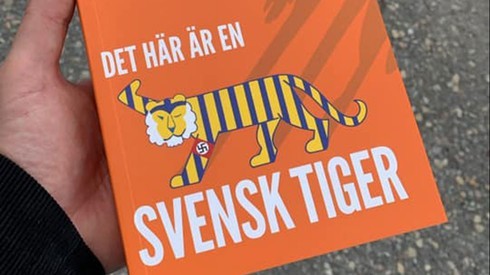 Tapa del libro “Un tigre sueco”. 