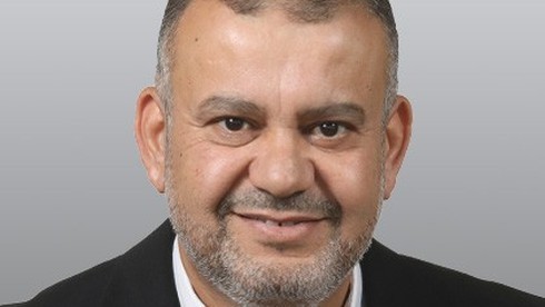 Walid Taha, parlamentario de la Lista Conjunta Árabe. 