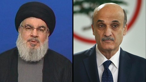 Samir Geagea, referente libanés cristiano, rechaza la presencia de Hezbollah dentro del gobierno. 