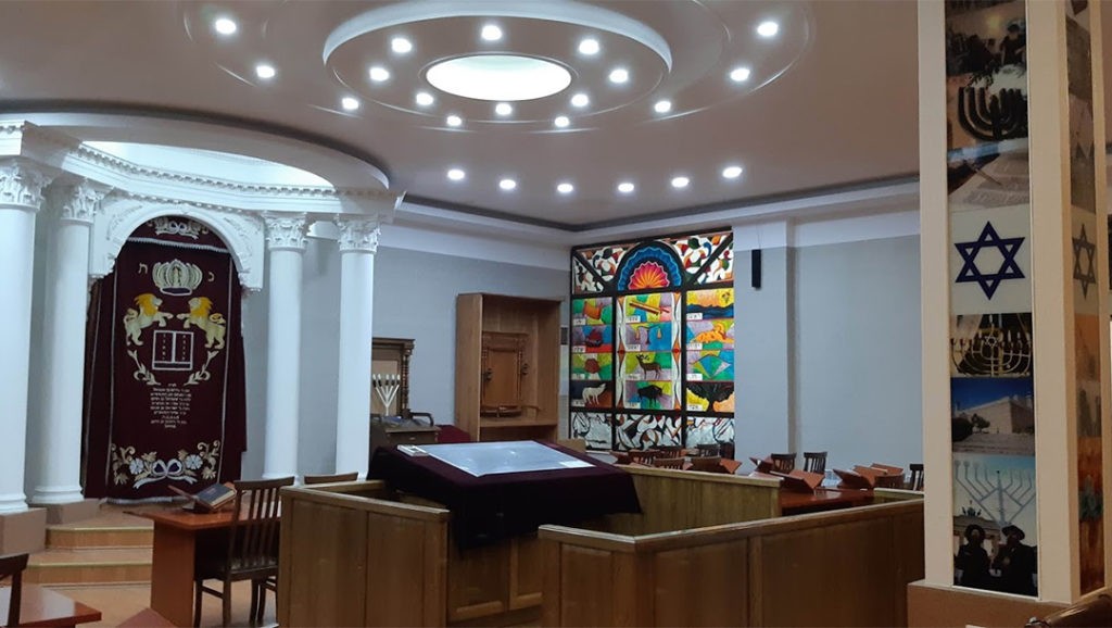 La Sinagoga Ashkenazi de Tashkent, Uzbekistán.