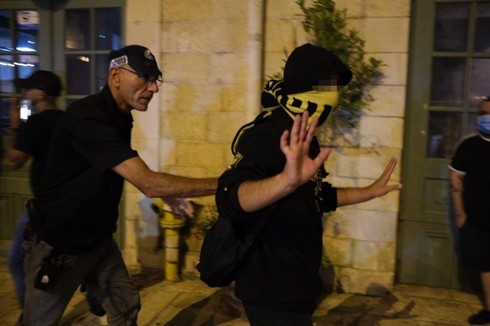 La policía israelí arrestó a algunos integrantes de La Familia tras los incidentes de la semana pasada. (Yoav Davidkovich) La Familia