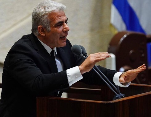Yair Lapid, líder de la oposición. 