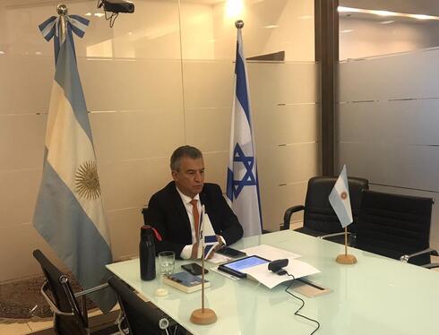 El embajador argentino en Israel, Sergio Urribarri. 