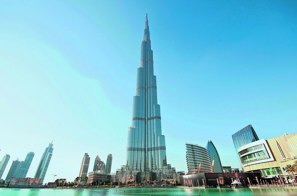 El rascacielos Burj Khalifa, el más alto del mundo. 