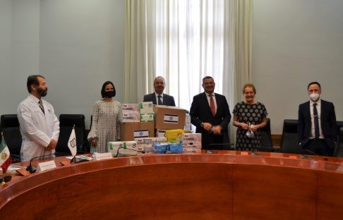 Donación de Israel a México. 