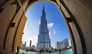La moderna ciudad de Dubai. 