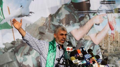 Yahya Sinwar, líder de Hamas en la Franja de Gaza. 