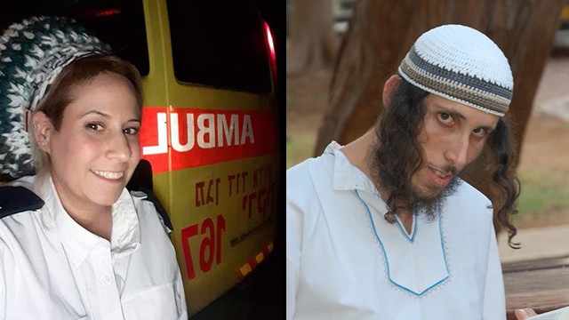 Tzufyia Tene y Avitar Borovsky, asesinado en 2013 por un terrorista palestino.