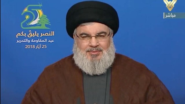 El líder de Hezbollah, Hassan Nasrallah.