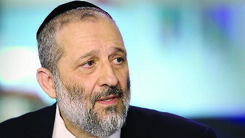 Ministro del Interior ultraortodoxo Aryeh Deri. 