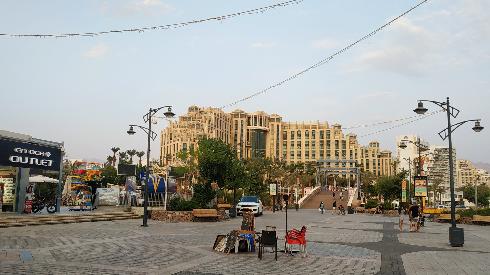 El turismo interno en Eilat se resintió por las últimas medidas sanitarias. 