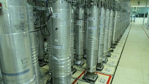 Centrífugas en la instalación de enriquecimiento de uranio de Natanz en el centro de Irán. 