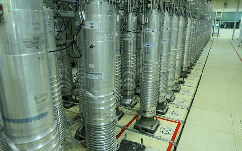 Centrífugas en la instalación de enriquecimiento de uranio de Natanz en el centro de Irán. 