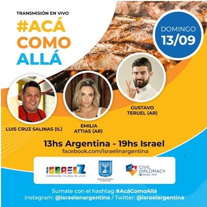 Evento gastronómico Argentina-Israel. 