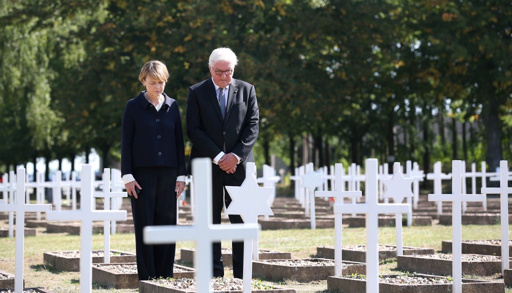 El presidente Frank Walter-Steinmeier y su esposa.