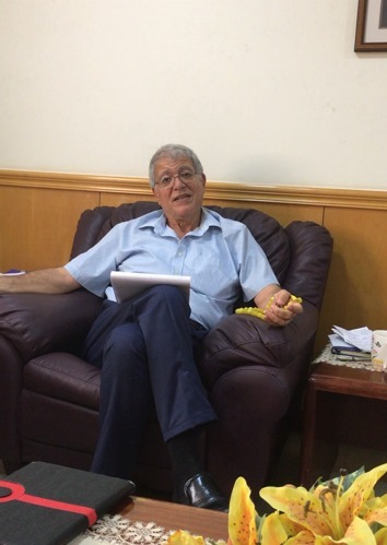 Ebrahim Dahood Nonoo, líder de la comunidad judía de Bahrein, que será el presidente de la ACJG. 
