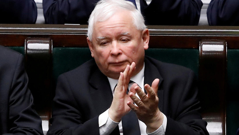 Jarosław Kaczyński, líder del partido oficialista polaco Ley y Justicia.