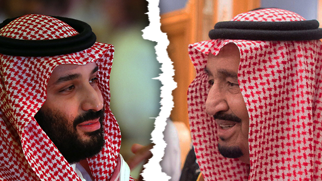El príncipe Muhammad bin Salman y su padre, el rey Salman bin Abdulaziz, enfrentados respecto de la postura frente a Israel. 
