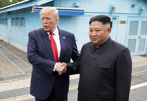 Donald Trump y el líder norcoreano, Kim Kong Un.