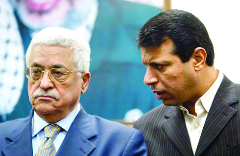 Mahmoud Abbas, presidente de la Autoridad Palestino, y su exaliado, Mohammed Dahlan.