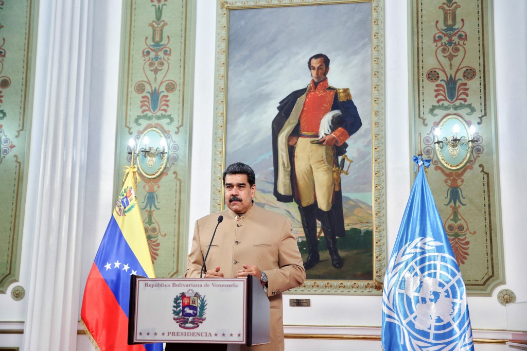 Maduro arremetió contra Estados Unidos en la cumbre virtual de la ONU.