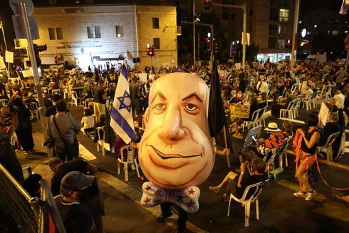 Las manifestaciones contra Netanyahu, por ahora, siguen permitidas en Israel. 
