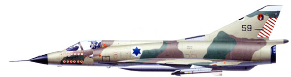 Mirage 3 israelí.