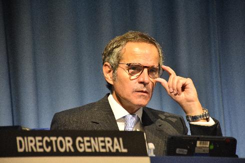 Fafael Grossi, director general de la OIEA. 