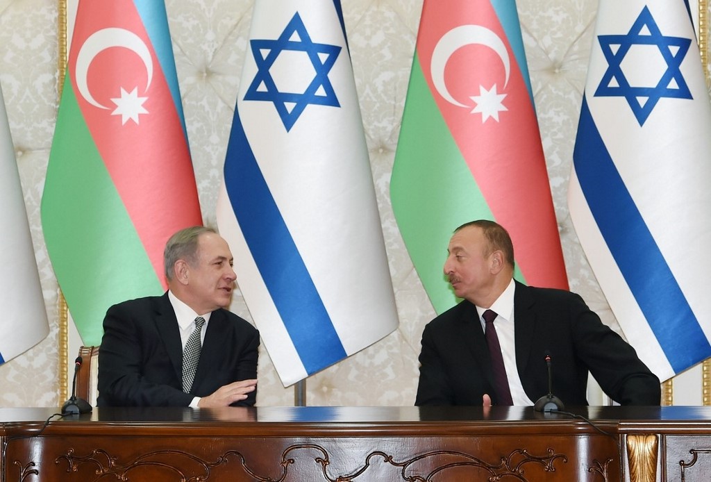 La visita de Netanyahu a Azerbaiyán en el año 2016. 