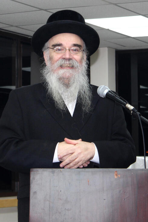 El rabino Avrohom Pinter. 