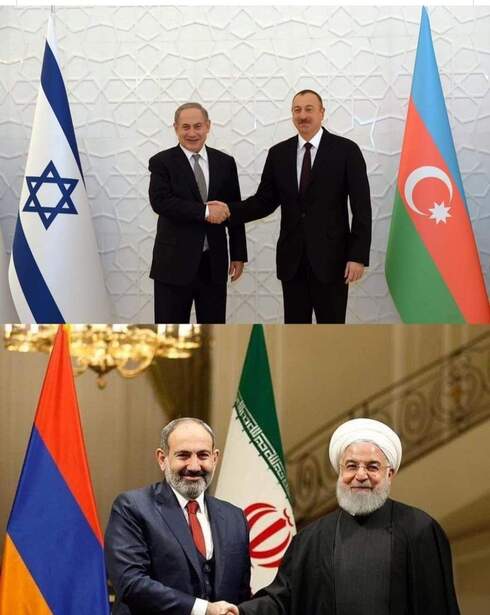 Azerbaiyán Israel Netanyahu Rouhani