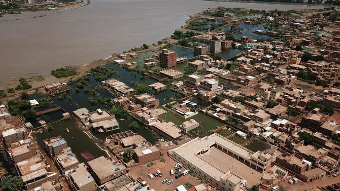 En agosto, Sudán sufrió graves inundaciones. 