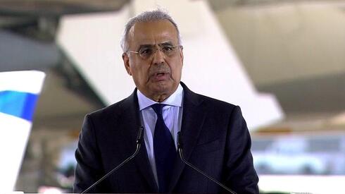 Obeid Khomeid al-Tayyar, ministro de Finanzas emiratí: "Los estamos esperando". (Oficina de Prensa del Gobierno de Israel) Obeid Khomeid al-Tayyar, ministro de Finanzas emiratí: "Los estamos esperando".