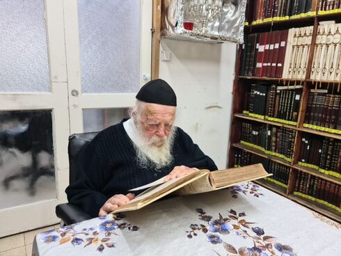 El rabino Jaim Kanievsky. 