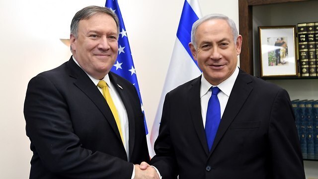 El secretario de Estado de Estados Unidos, Mike Pompeo, y el primer ministro Benjamín Netanyahu, reunidos en Jerusalem el año pasado. 