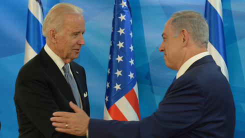 Primer diálogo telefónico entre Biden y Netanyahu desde la asunción del presidente estadounidense. (Amos Ben Gershom) Biden Netanyahu