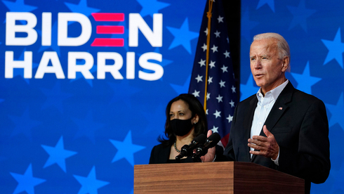 Joe Biden garantiu que não tem intenção de mudar a embaixada de Jerusalém. (AP) Joe Biden está a seis votos de vencer.
