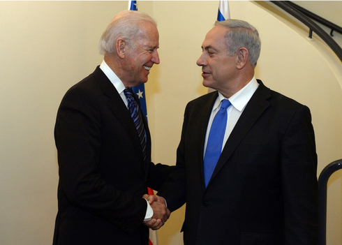 Netanyahu y Biden en 2014. 