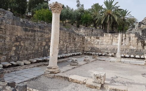 Un enorme baño público de la época romana descubierto en Beit She’an. 