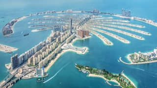 Islas Palm en Dubai. 