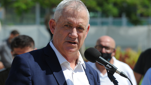 Benny Gantz, ministro de Defensa. 