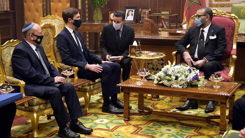 Sob os auspícios dos Estados Unidos, Israel e Marrocos assinaram o acordo para normalizar as relações diplomáticas. (Amos Ben Gershom) Israel Marrocos